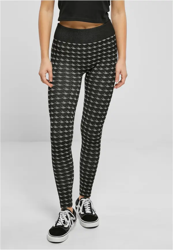 Urban Classics Women's Heritage Blackhoundstooth Seamless Leggings