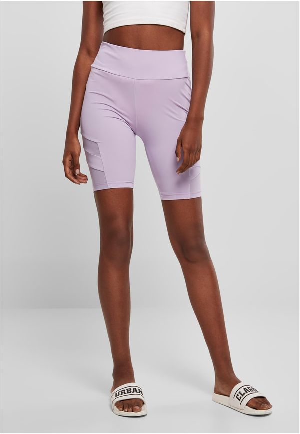 UC Ladies Women's High Waist Tech Mesh Cycle Lilac Shorts