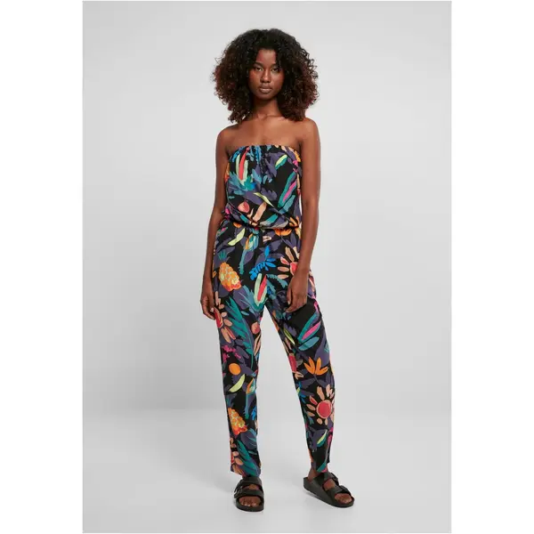 Urban Classics Women's jumpsuit made of viscose Bandeau blackfruit