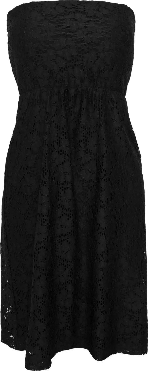 Urban Classics Women's lace dress black