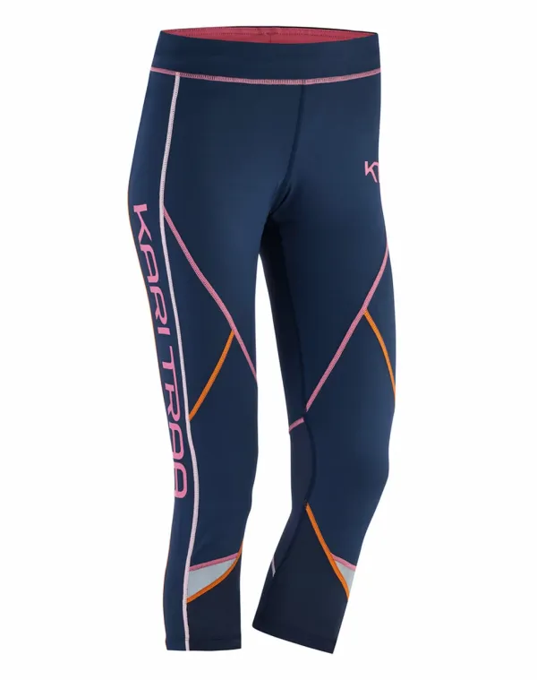 Kari Traa Women's Leggings Kari Traa Louise 3/4 Tights Marin