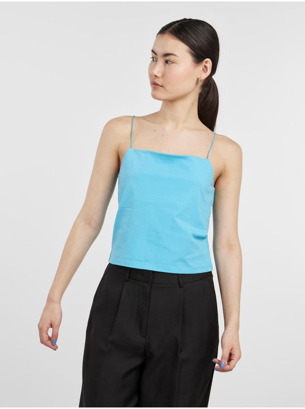 Pieces Women's Light Blue Tank Top Pieces Kiwi - Women