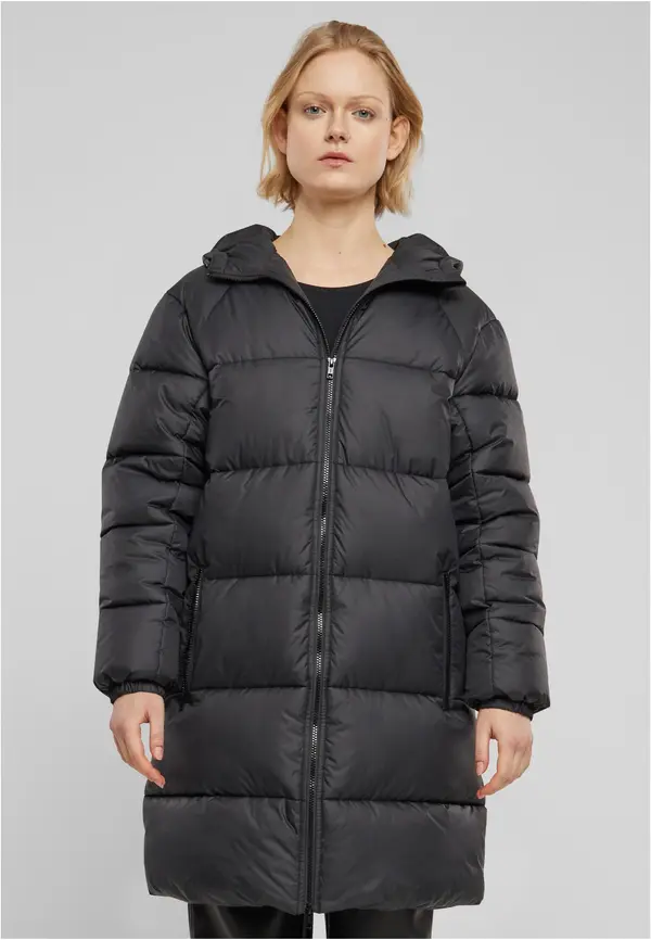 Urban Classics Women's long down coat black