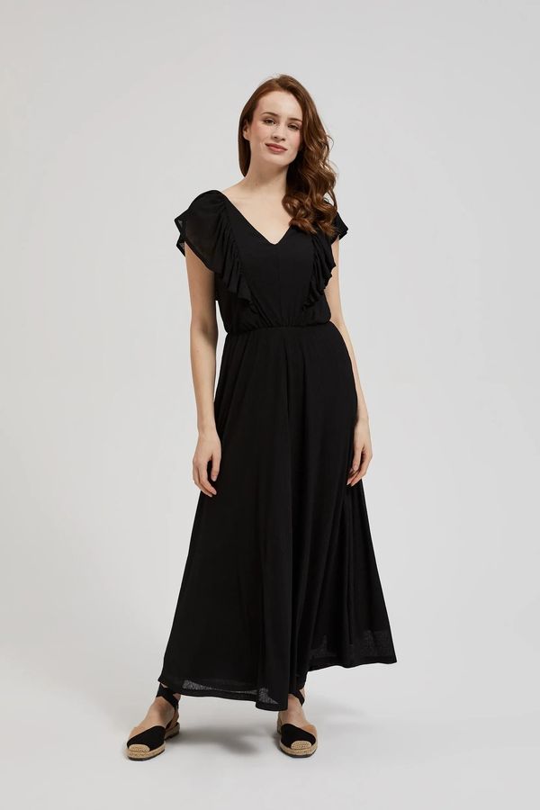 Moodo Women's maxi dress MOODO - black