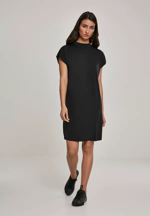 Urban Classics Women's Modal Dress Black