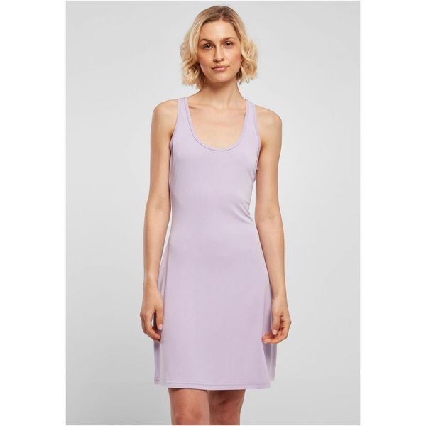 Urban Classics Women's Modal Short Racer Dress with Lilac Back