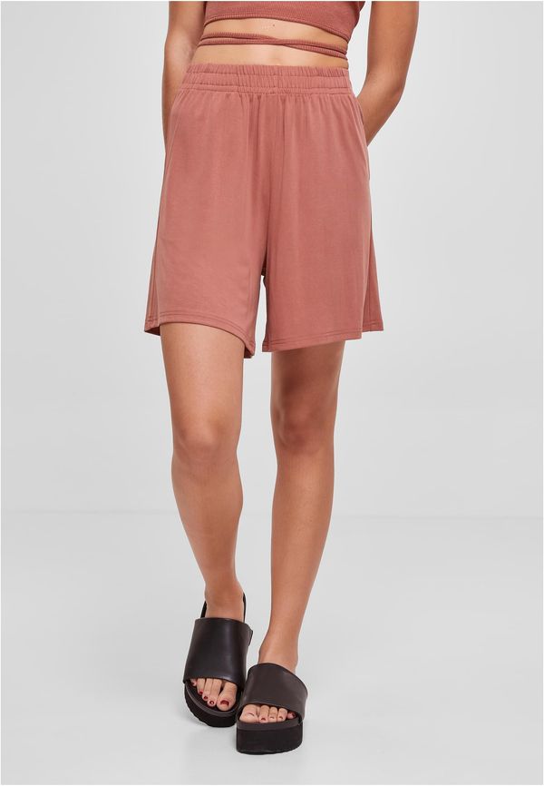 UC Ladies Women's modal terracotta shorts