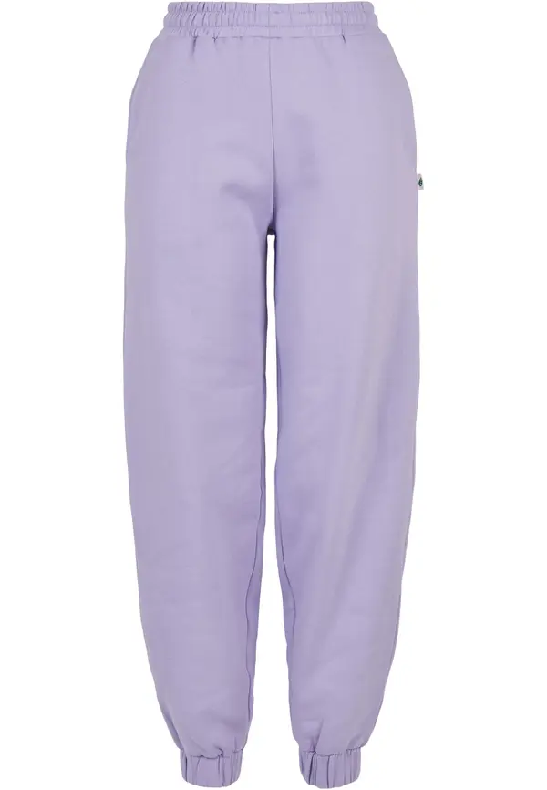 Urban Classics Women's Organic Balloon Sweatpants with High Waist Lavender