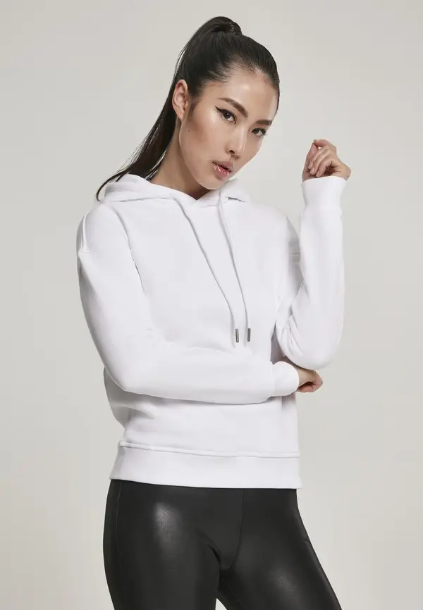 Urban Classics Women's organic hoodie white