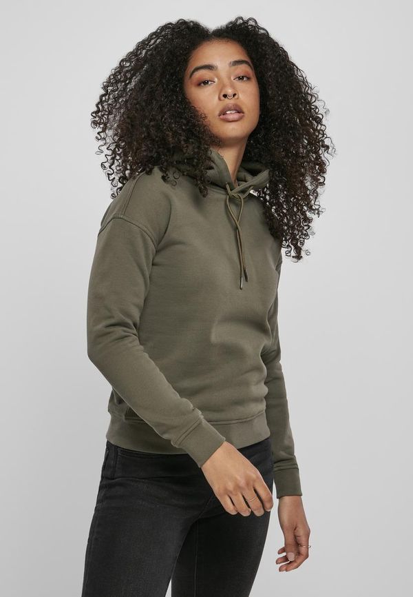 UC Ladies Women's Organic Olive Hooded Jacket
