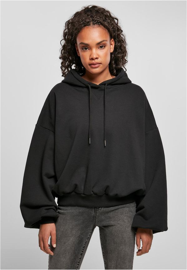UC Ladies Women's Organic Oversized Terry Hoody Black