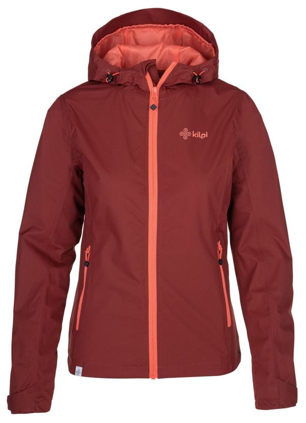 Kilpi Women's outdoor jacket Kilpi ORLETI-W dark red