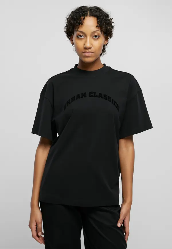 Urban Classics Women's oversized T-shirt Flock black
