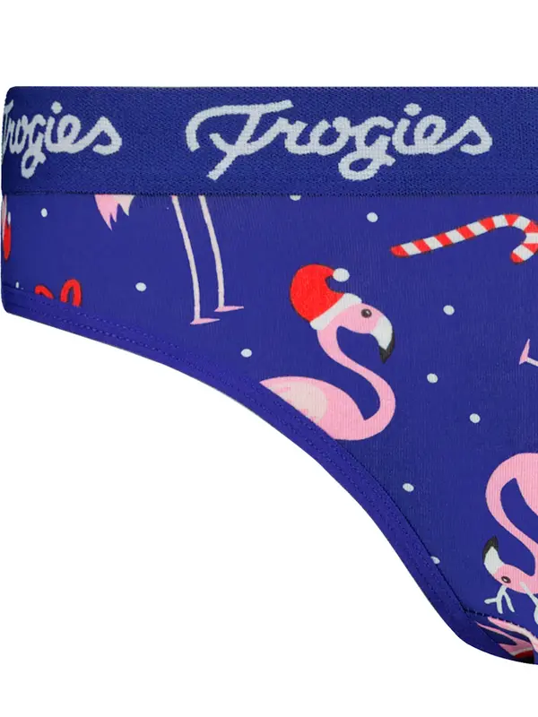 Frogies Women's panties Flamingo Christmas - Frogies