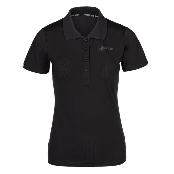 Kilpi Women's polo shirt KILPI COLLAR-W black