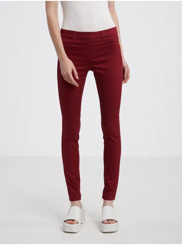 CAMAIEU Women's red trousers CAMAIEU - Women
