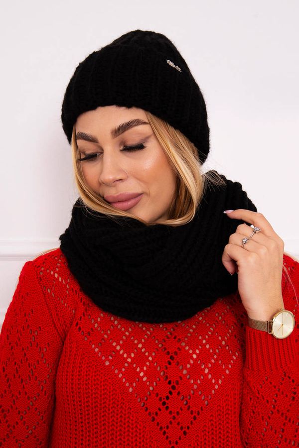 marka niezdefiniowana Women's set with strong ribs P100 black