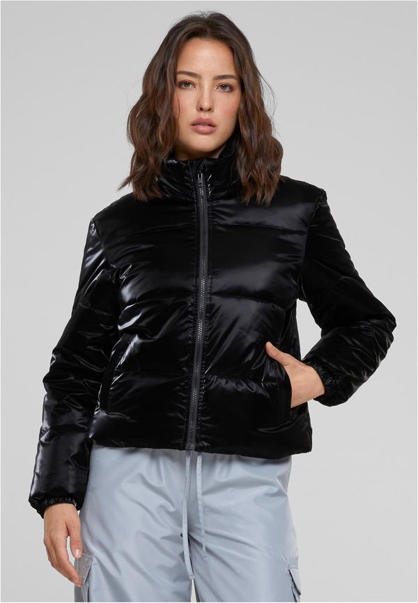 Urban Classics Women's Shark Skin Puffer Jacket Black