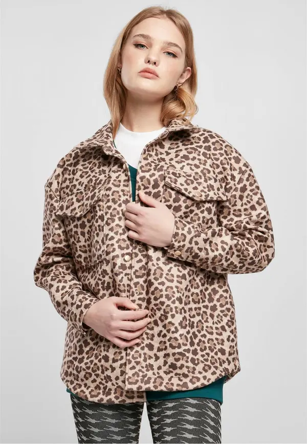 Urban Classics Women's Shirt AOP leo