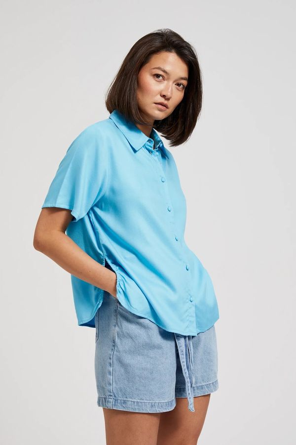 Moodo Women's shirt MOODO - blue