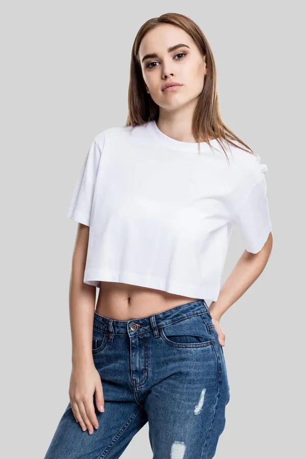Urban Classics Women's short oversized t-shirt white