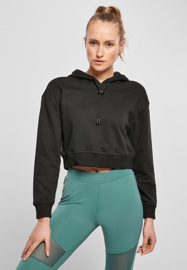 UC Ladies Women's Short Terry Hoody Black