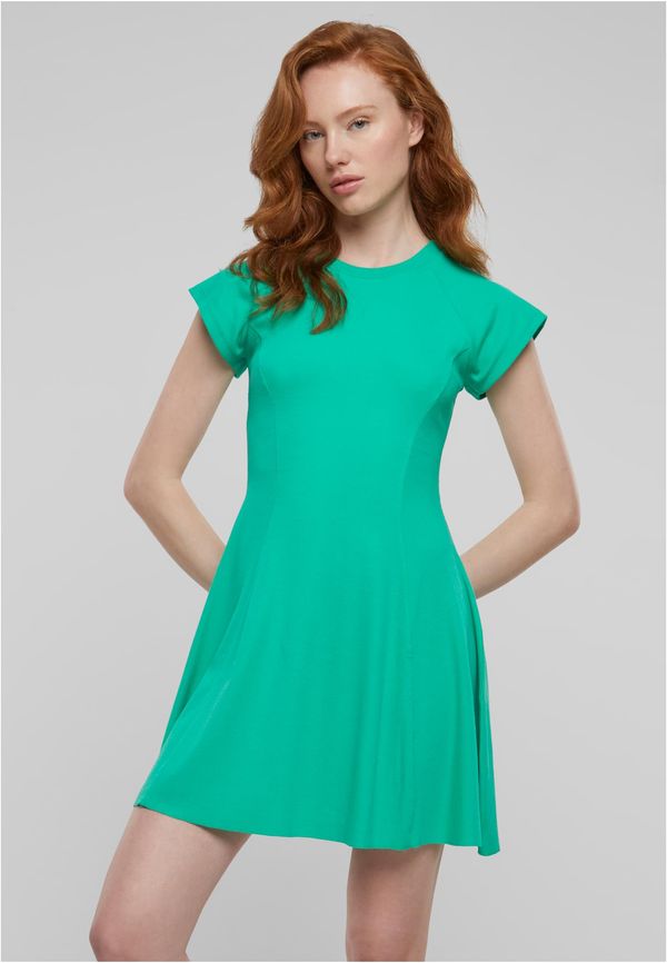 UC Ladies Women's Skater Rib Dress Green