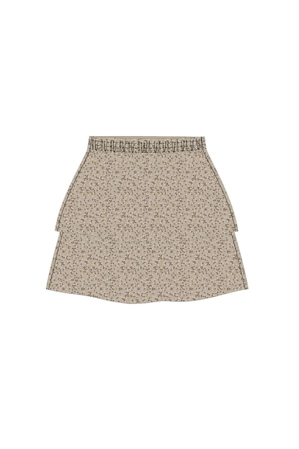 Moodo WOMEN'S SKIRT L-SC-4011 D.Beige
