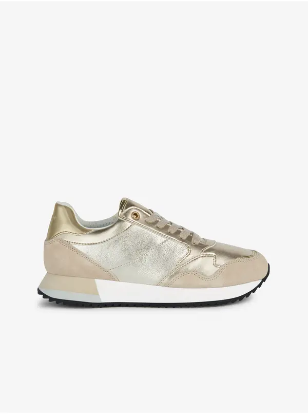 GEOX Women's Sneakers in Gold Geox Doralea - Women's