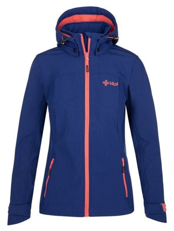 Kilpi Women's softshell jacket Kilpi RAVIA-W DARK BLUE