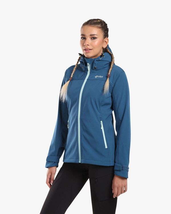 Kilpi Women's softshell jacket Kilpi RAVIA-W Dark blue