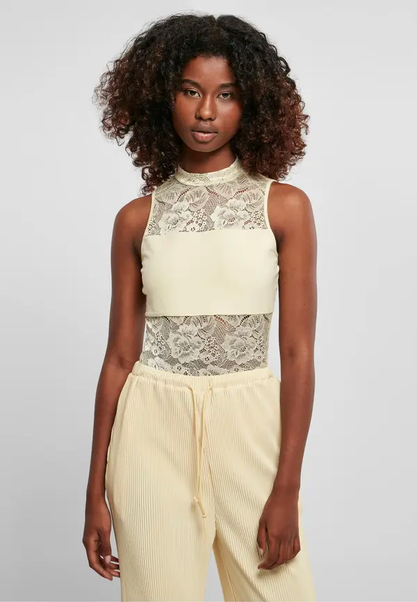 Urban Classics Women's Softyellow Body Lace