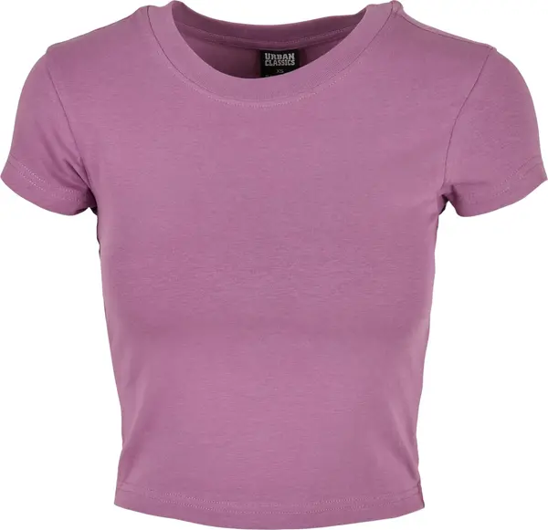 Urban Classics Women's stretch jersey Cropped Tee duskviolet