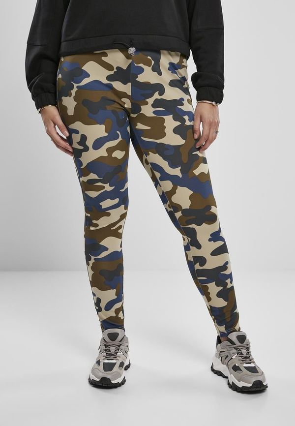 UC Ladies Women's Summer Olive Camo High-Waisted Camo Leggings