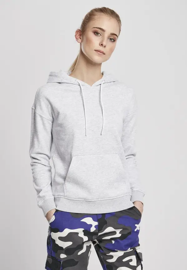 Urban Classics Women's sweatshirt light grey