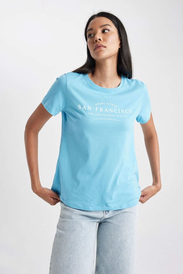 DEFACTO Women's T-shirt DEFACTO