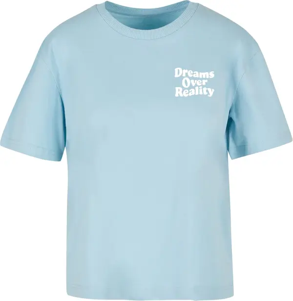 Mister Tee Women's T-shirt Dreams Over Reality blue