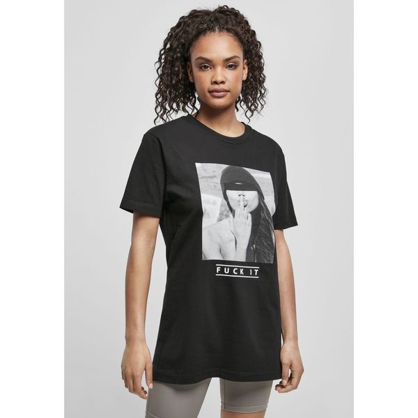 Mister Tee Women's T-shirt F#? KIT black