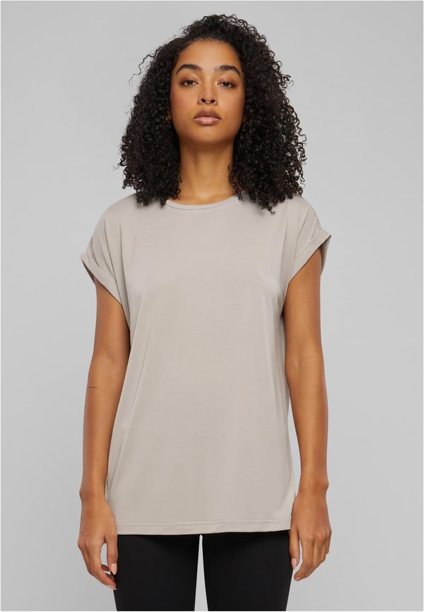 Urban Classics Women's T-shirt Modal Extended Shoulder - beige