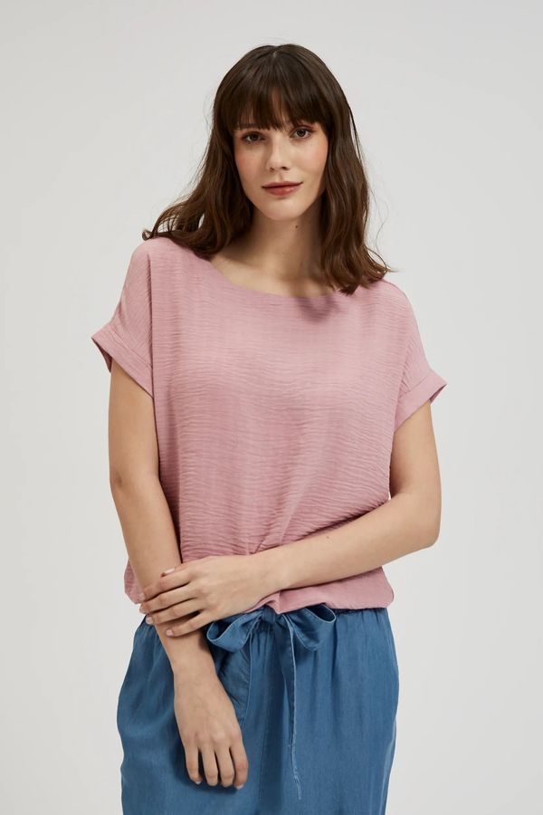 Moodo Women's T-shirt MOODO - powder pink