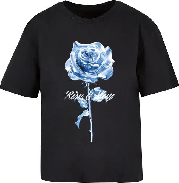 Mister Tee Women's T-shirt Rise And Slay black