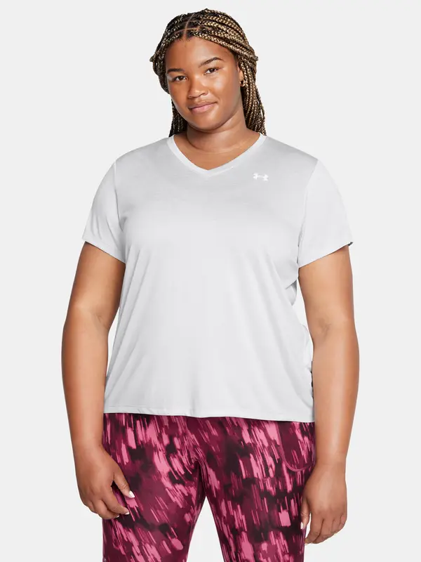 Under Armour Women's T-shirt Under Armour Tech SSV- Twist&-GRY - Women's