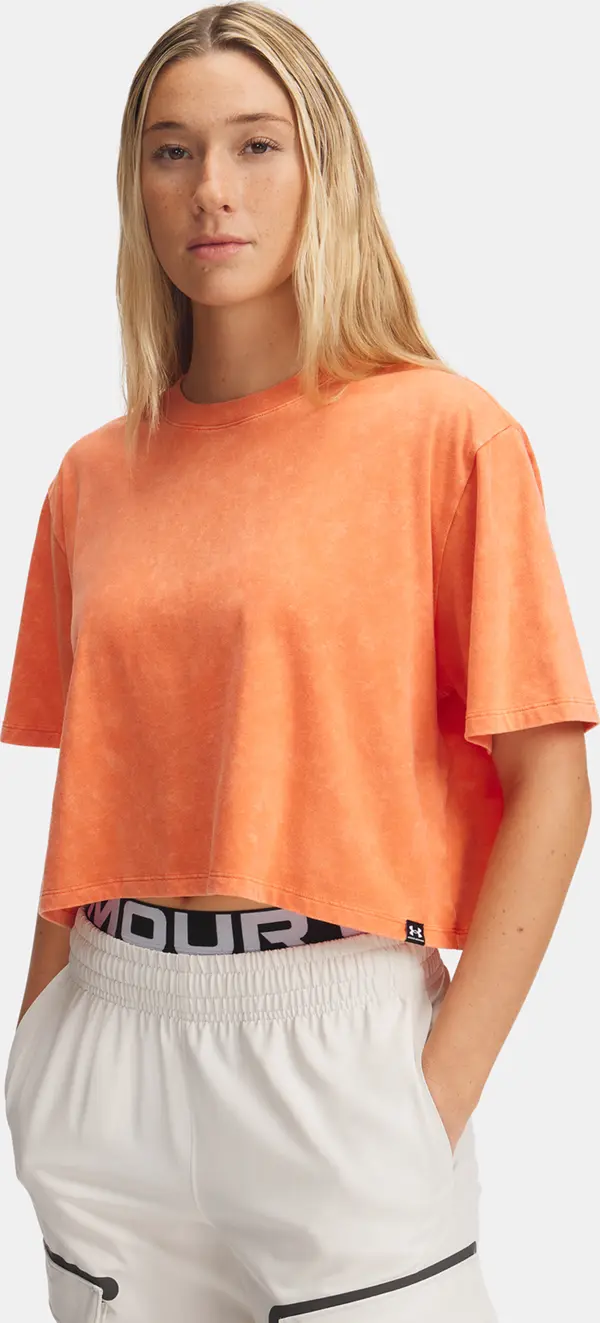 Under Armour Women's T-shirt Under Armour UA Rival Wash SS - Women's