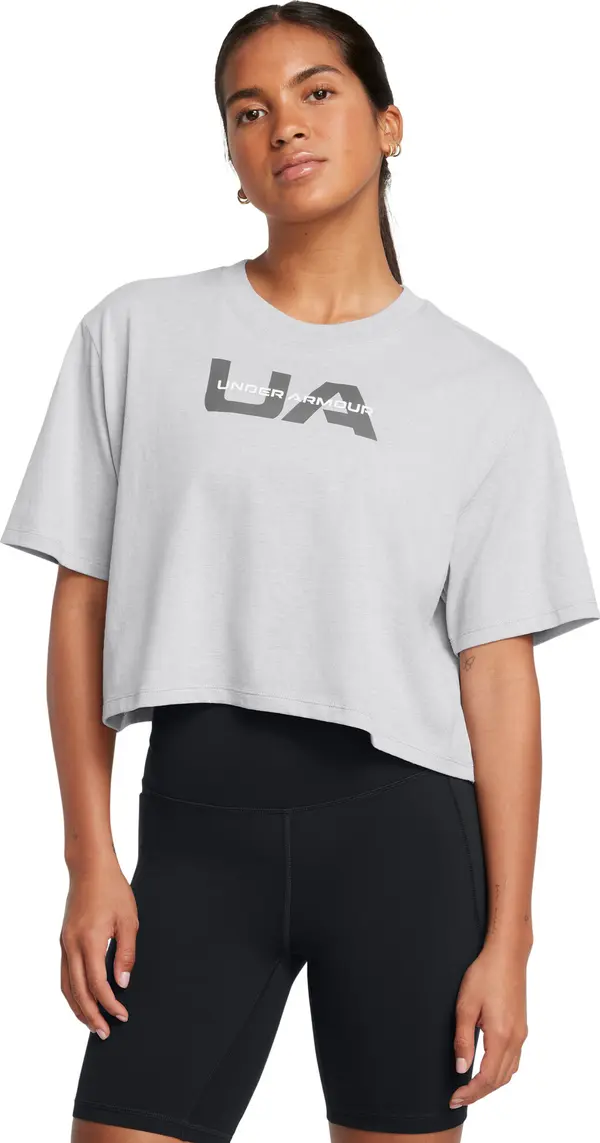 Under Armour Women's T-shirt Under Armour W BOXY CROP BRANDED SS