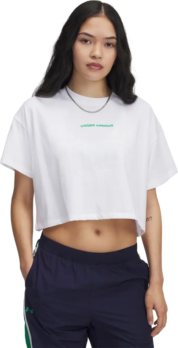 Under Armour Women's T-shirt Under Armour W Varsity Mix HW SS Crop