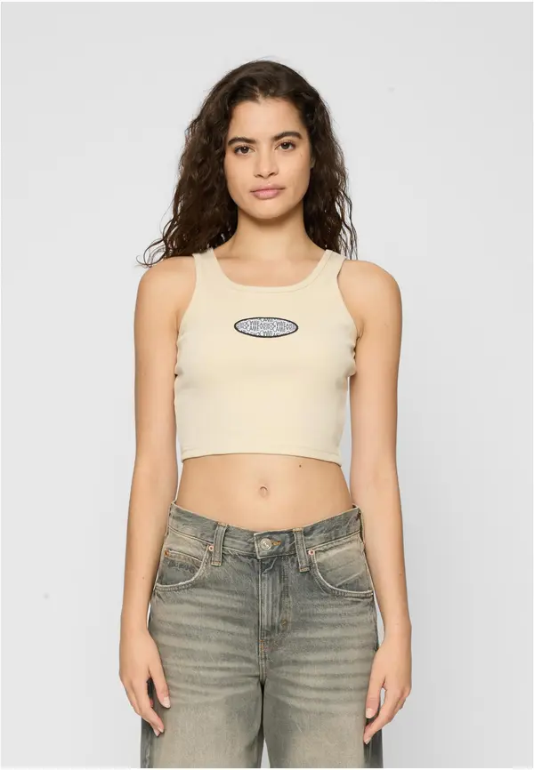 Rocawear Women's top Cropped beige