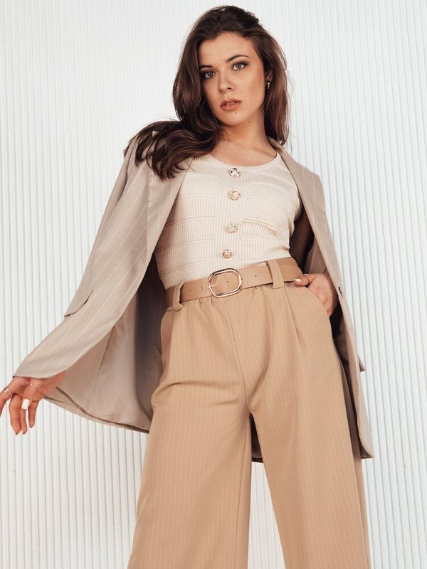 DStreet Women's top GLARDOS beige Dstreet