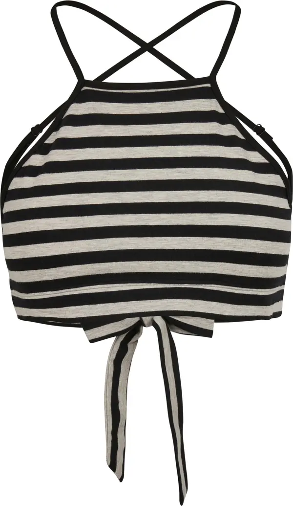 Urban Classics Women's triangle top black/grey