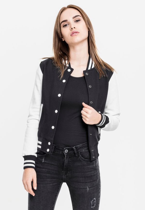 UC Ladies Women's two-tone College sweatshirt blk/wht