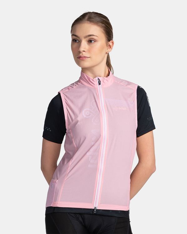 Kilpi Women's ultra-light vest KILPI FLOW-W Light pink
